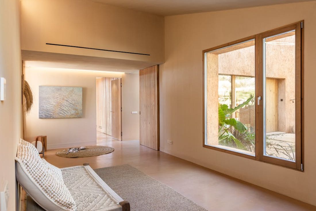 Mallorca accommodation - Vaca Azul  - Spacious living room in mediterranean view Villa Vaca Azul in Mallorca