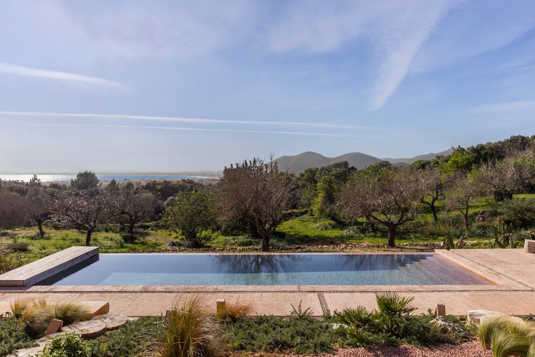 Majorque location - Vaca Azul  - opulent private swimming pool with ocean view mediterranean view Villa Vaca Azul in Mallorca