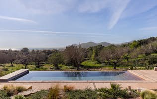 Mallorca accommodation - Vaca Azul - opulent private swimming pool ocean view mediterranean view Villa Vaca Azul Mallorca