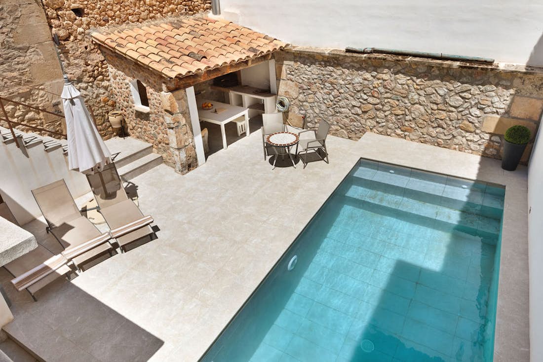 Accommodation - Pollença - Ca Na Rieres - Patio and swimming pool  - 2/2