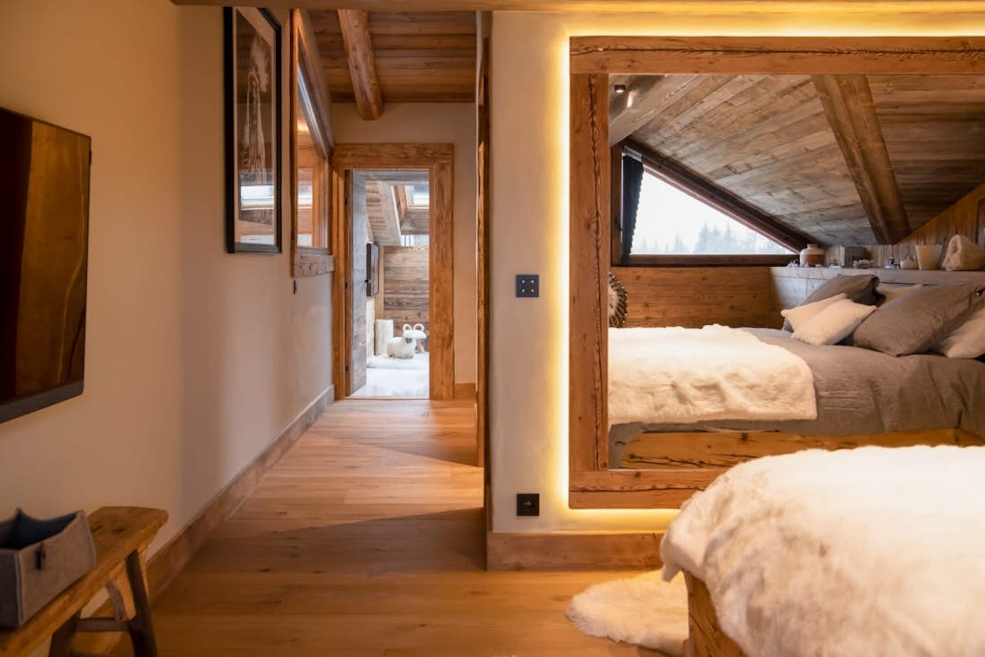 Accommodation - Les Houches - Chalet Lapilli - En suite bedroom 2
