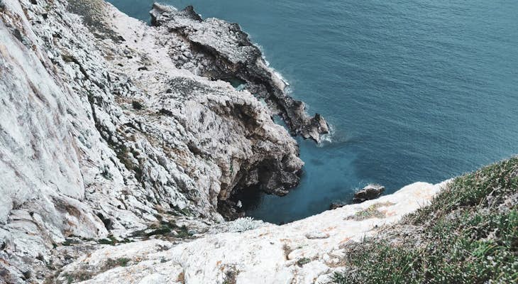La Serra de Tramuntana le long de la mer Méditerranée 
