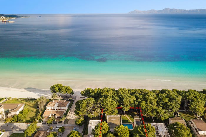 piscine privée villa Mediterrania avec accès à la plage Mallorca