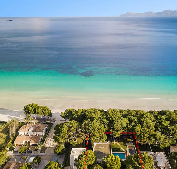 piscine privée villa Mediterrania avec accès à la plage Mallorca