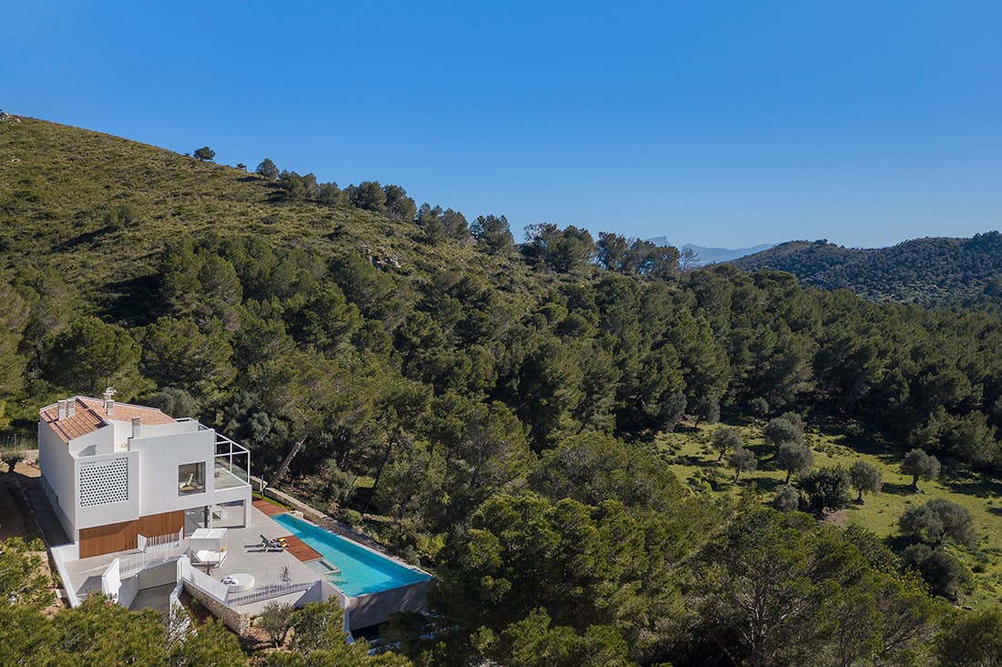 Mallorca accommodation - Villa Sky - Exterior building family in villa Sky in Mallorca