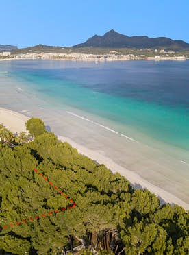 Private swimming pool ocean view beach access villa Mediterrania Mallorca