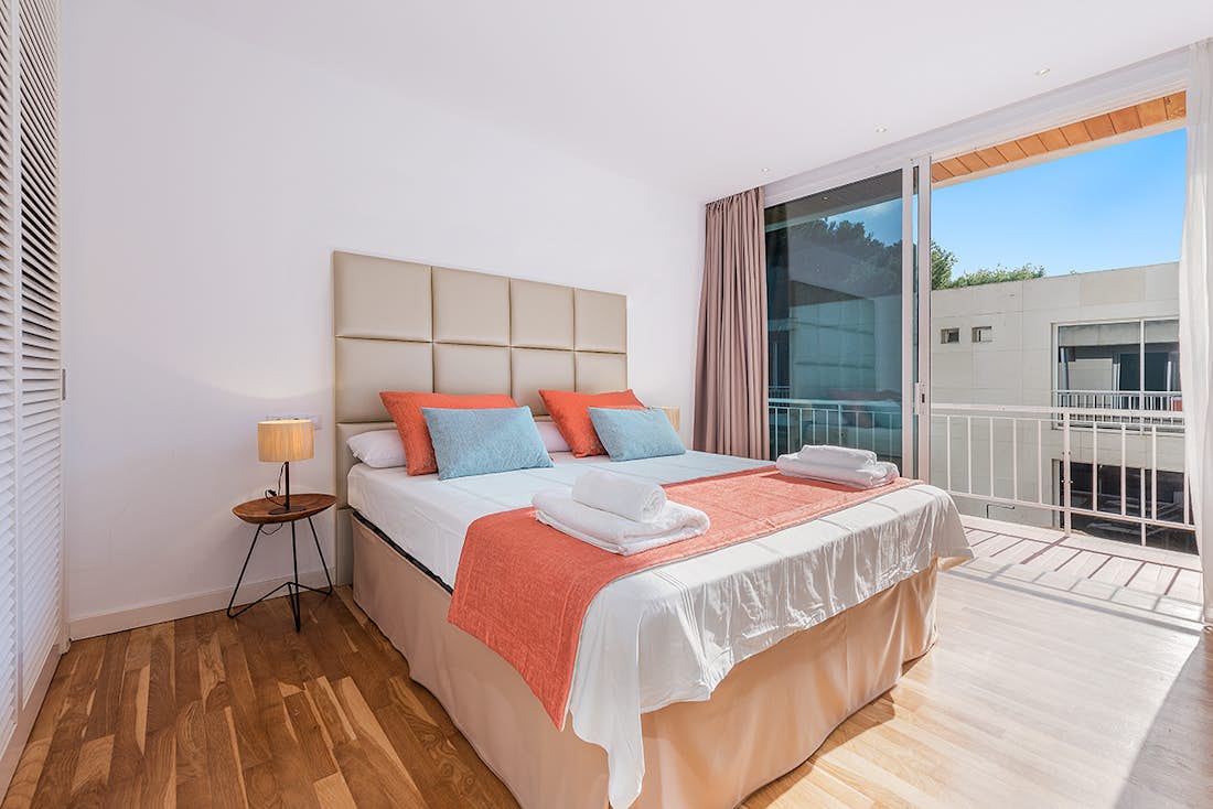Mallorca accommodation - Villa Mediterrania I  - Cosy double bedroom at Private pool villa Mediterrania in Mallorca