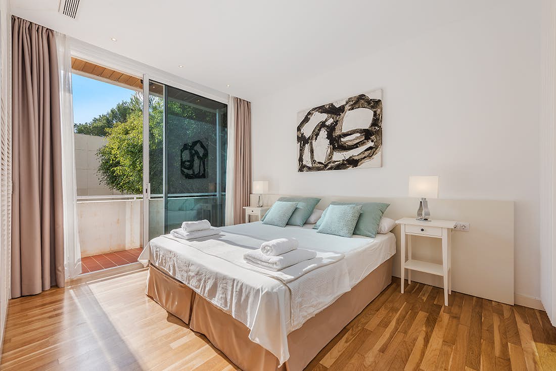 Mallorca accommodation - Villa Mediterrania I  - Cosy double bedroom at Private pool villa Mediterrania in Mallorca