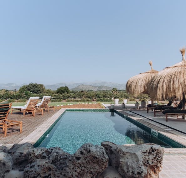 Large terrace gorgeous villa Summer Mallorca