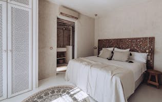 Mallorca accommodation - Villa Only Summer - Cosy double bedroom landscape views Private pool villa Summer Mallorca