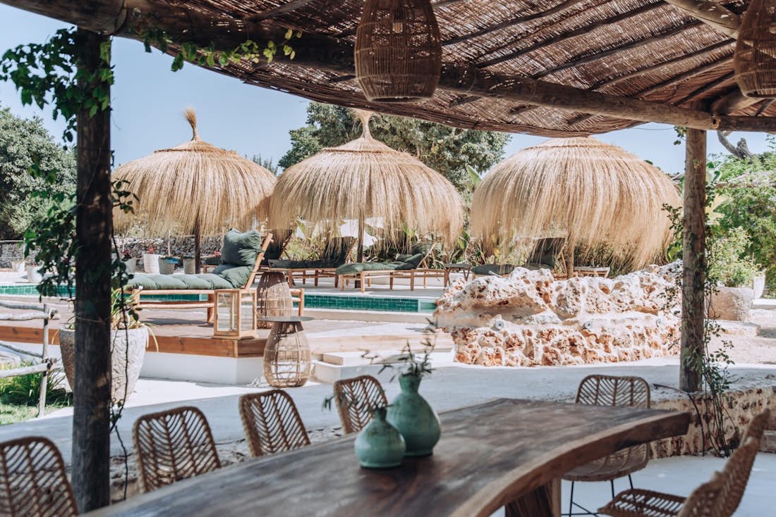 Grande terrasse villa Summer de luxe avec vues sur la montagne Mallorca