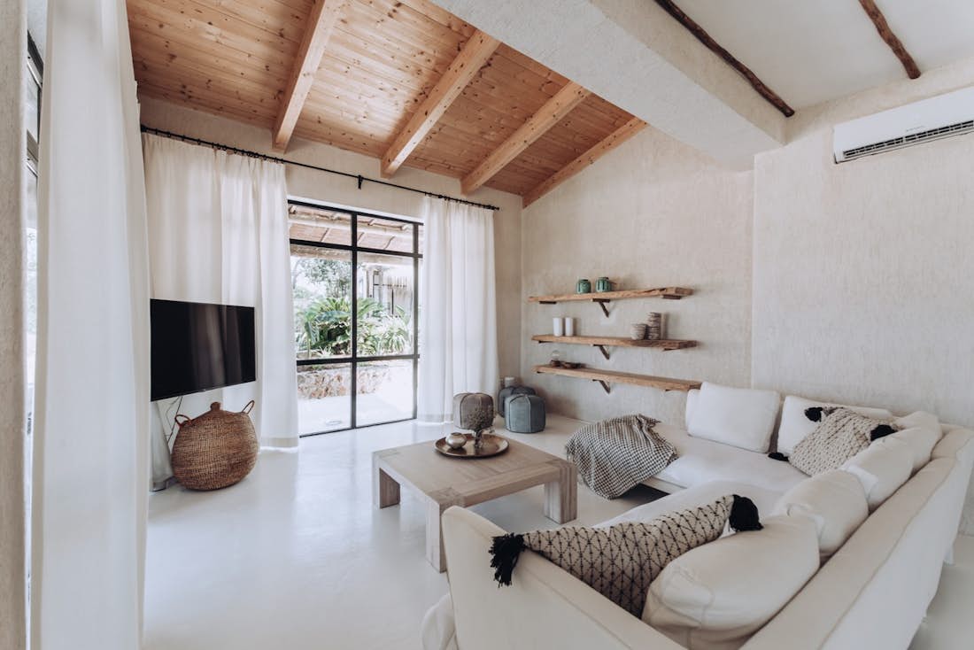 Cosy living room gorgeous villa Summer Mallorca