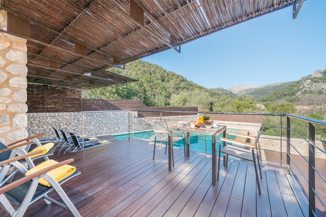 Mallorca alojamiento - Villa Petit - Large terrace with Mountain views villa Petit in Mallorca