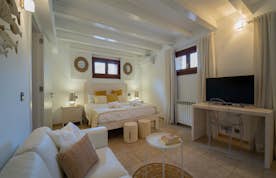 Majorque location - Ca Na Cati - Chambre double confortable Villa Ca Na Cati de luxe vue mer  Mallorca