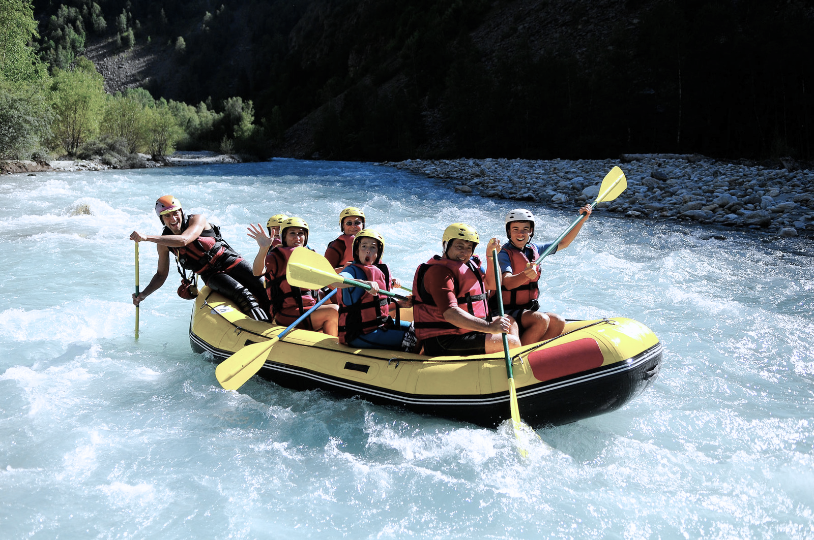 Whitewater sports Alpe d'Huez Emerald Stay