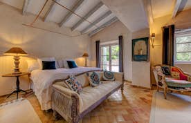 Mallorca accommodation - Pollensa Golf  - Cosy double bedroom mediterranean view Villa Pollensa Golf Mallorca