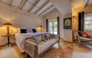 Mallorca accommodation - Pollensa Golf  - Luxury double ensuite bedroom mediterranean view Villa Pollensa Golf Mallorca