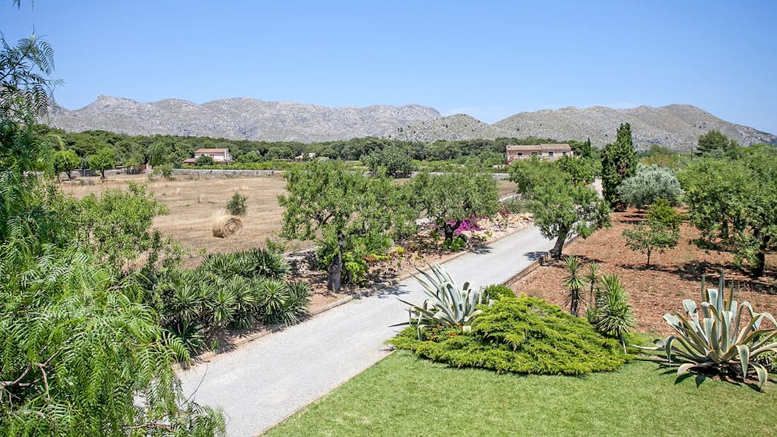 Majorque location - Ca Na Bennassar - Exterior of the building Mountain views villa Can Benassar in Mallorca