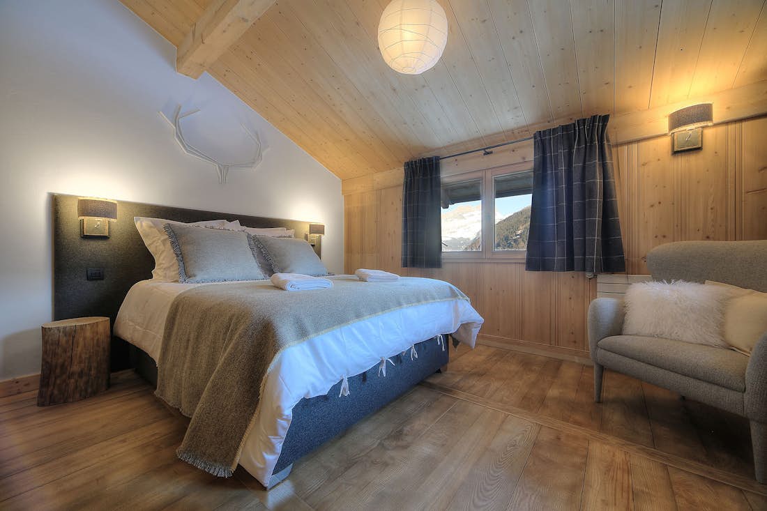 Accommodation - Les Houches - Chalet Amapa - Ensuite bedroom 1 - 1/3