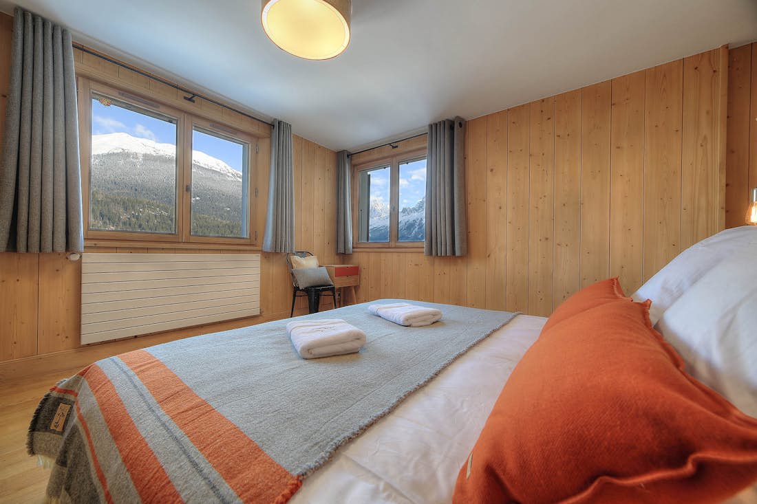 Accommodation - Les Houches - Chalet Amapa - Ensuite bedroom 3 - 2/3