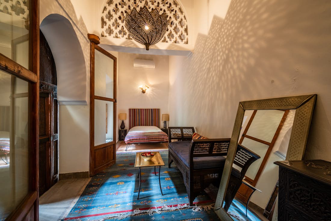 Double bedroom 2 of Adilah riad in Marrakech