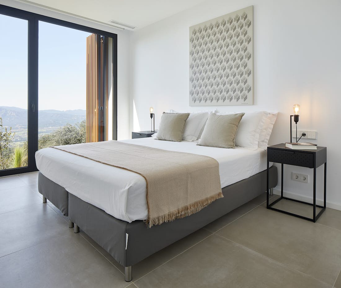 Costa Brava location - Casa Pere - Luxury double ensuite bedroom sea view Mountain views villa Casa Pere Costa Brava