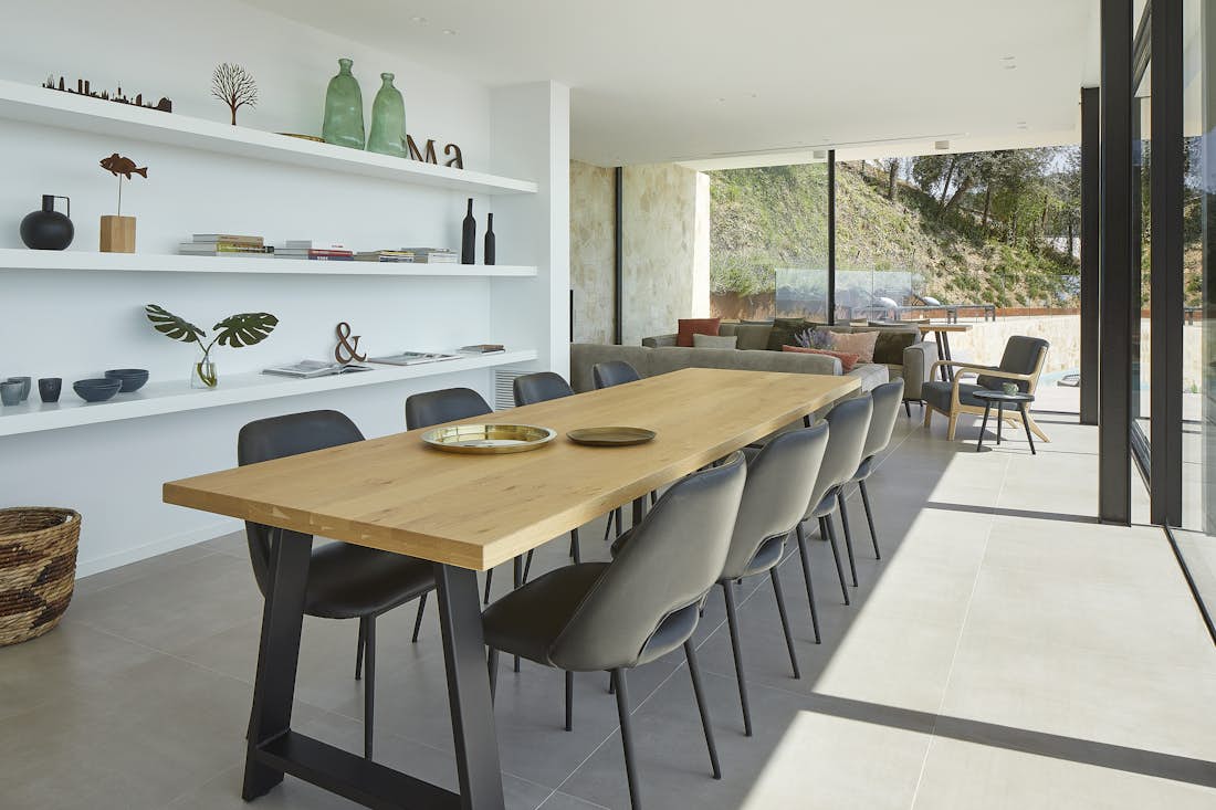 Costa Brava accommodation - Casa Pere - Contemporary designed kitchen in Mountain views villa Casa Pere in Costa Brava
