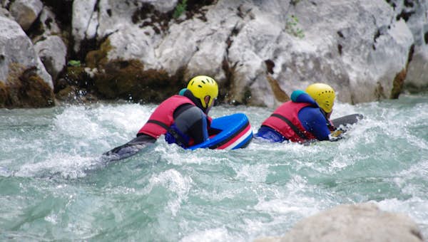 White water swimming in activities section of Chamonix White water swimming in Chamonix