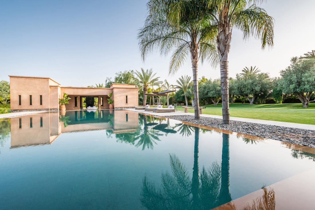 Private pool with studio at Marhba luxury private villa in Marrakech