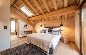 Saint-Gervais accommodation - Chalet Arande - bedroom chalet Arande Saint-Gervais rental