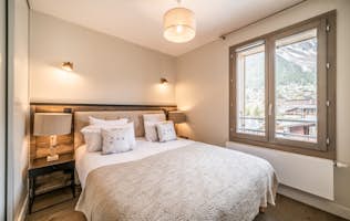 Chamonix accommodation - Apartment Kalmia - Luxury double ensuite bedroom ski apartment Ski apartment Kalmia Chamonix