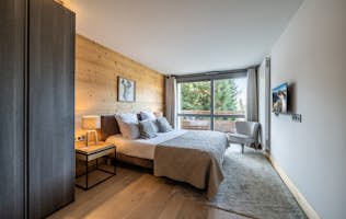 Megeve accommodation - Apartment Cortirion - Cosy double bedroom mountain views apartment Cortirion Megeve