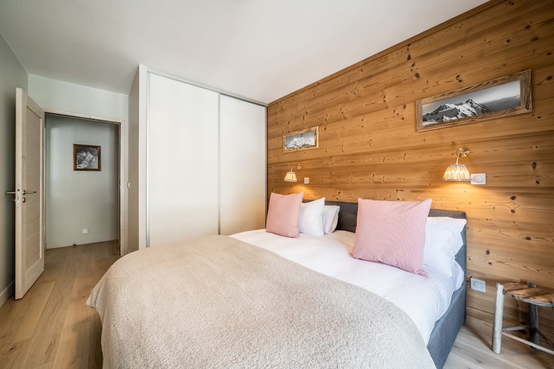 Chamonix accommodation - Apartment Kabano - Cosy bedroom  in ski apartment Kabano Chamonix