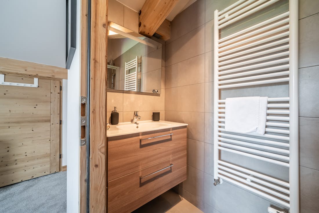 Les Gets accommodation - Apartment Elouera - Bathroom in apartment Elouera in Les Gets