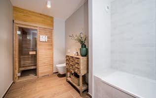 Verbier alojamiento - Apartamento Kabano - Modern bathroom amenities ski apartment Kabano Chamonix