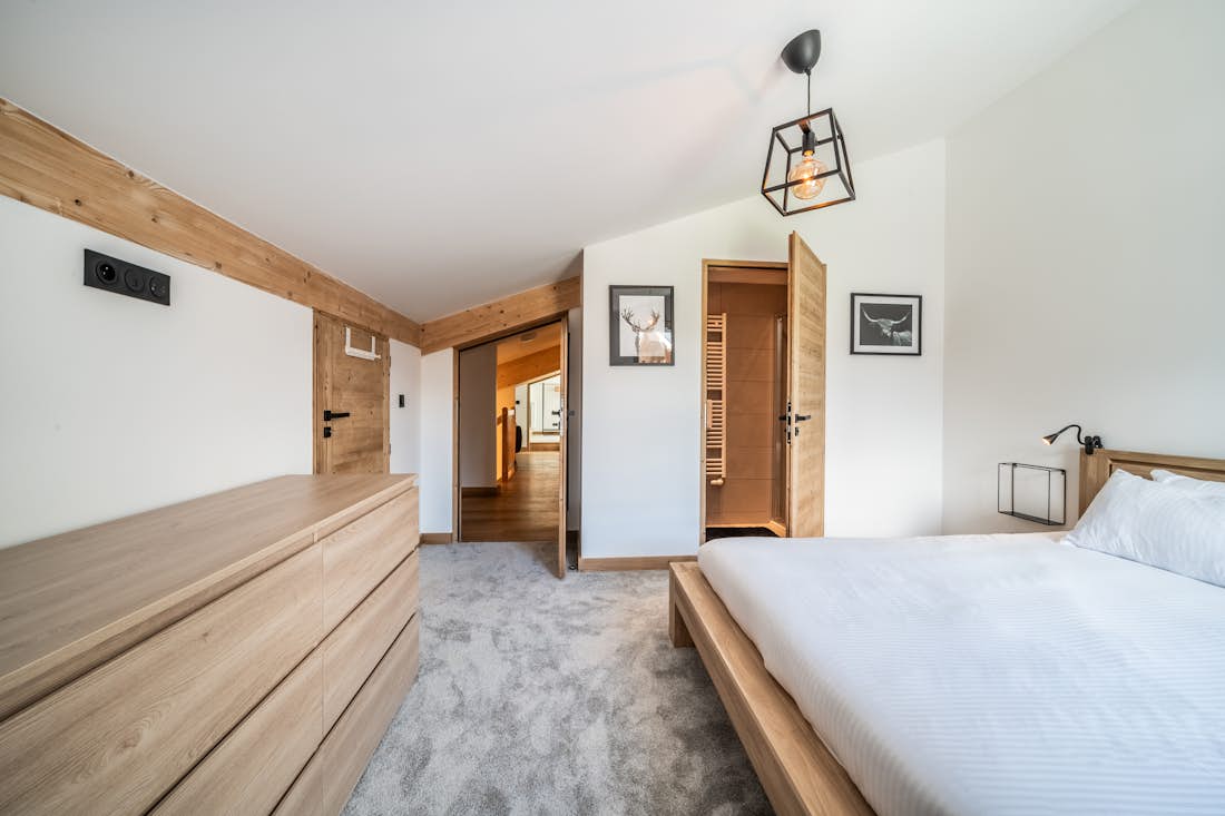 Les Gets accommodation - Apartment Elouera - Bedroom at apartment Elouera Les Gets