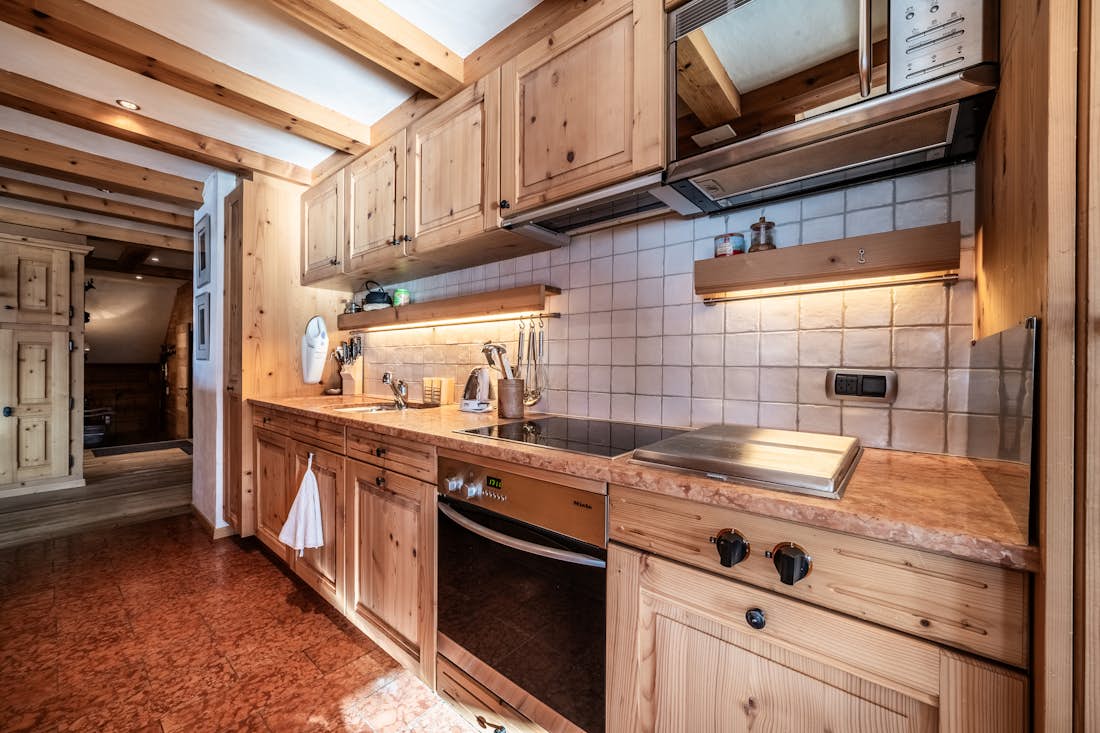 Verbier accommodation - Apartment Capel - Open Kitchen in Capel Verbier
