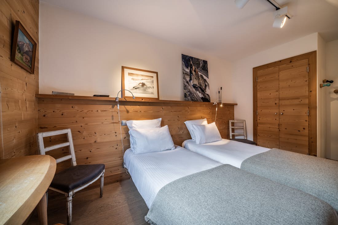 Chamonix location - Appartement Valvisons - Cosy double bedroom at ski apartment Valvisons Les Houches
