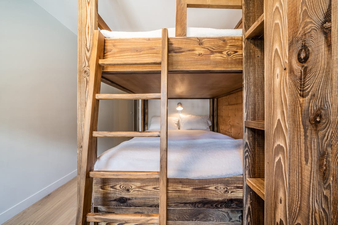 Chamonix location - Appartement Kabano  - Chambre confortable pour enfants dans appartement de luxe Kabano ski à Chamonix