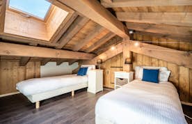 Chamonix accommodation - Chalet Olea  - Cosy bedroom kids family chalet Olea Chamonix