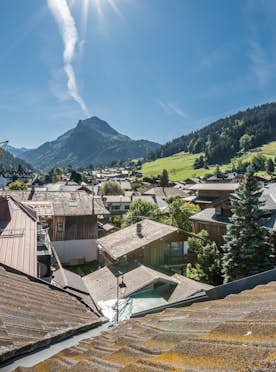 Morzine accommodation - Apartment Garapa - Exterior of the building with neighbourhood views ski apartment Garapa Morzine Morzine accommodation - Apartment Garapa - Exterior building neighbourhood views ski apartment Garapa Morzine