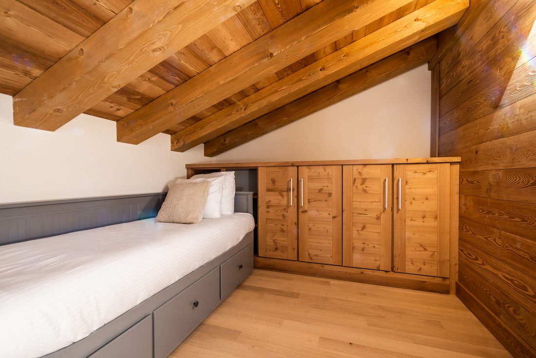 Chamonix accommodation - Apartment Celosia - Mezzanine room at Celosia apartment in Chamonix