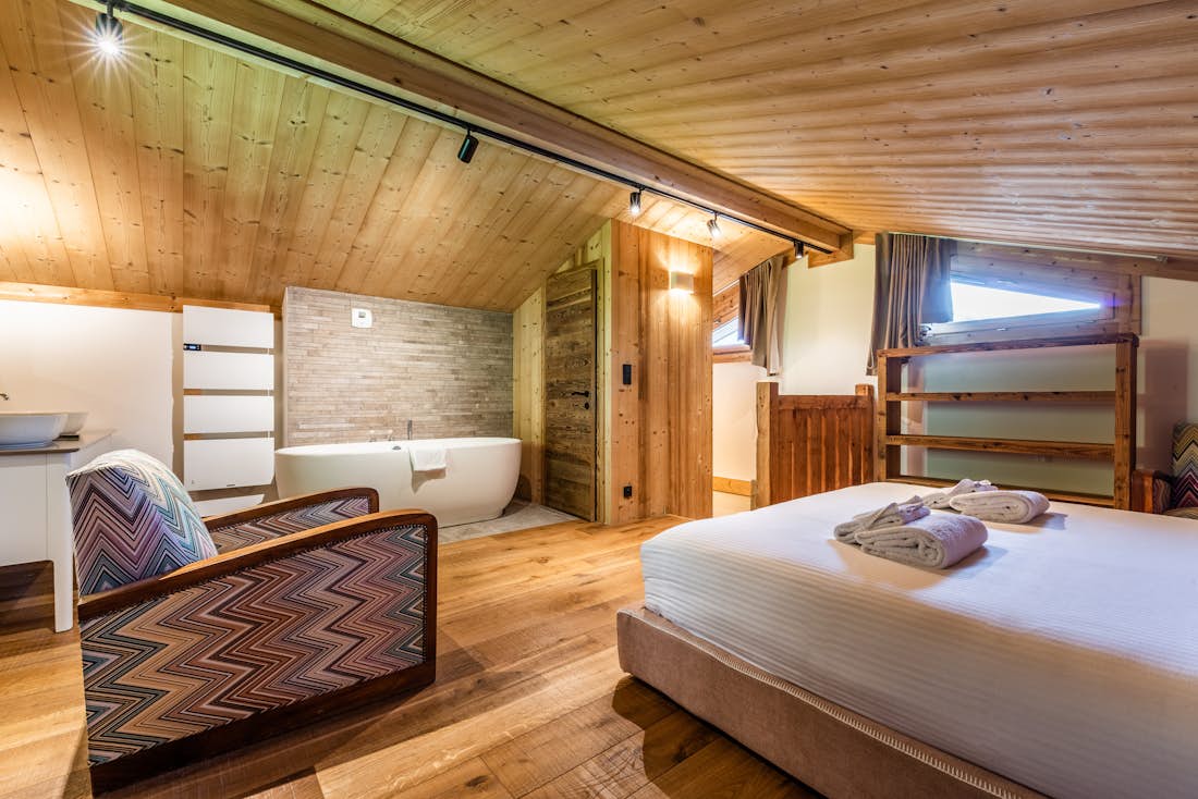 Salle de bain moderne commodités appartement de luxe Tahoe ski Les Gets