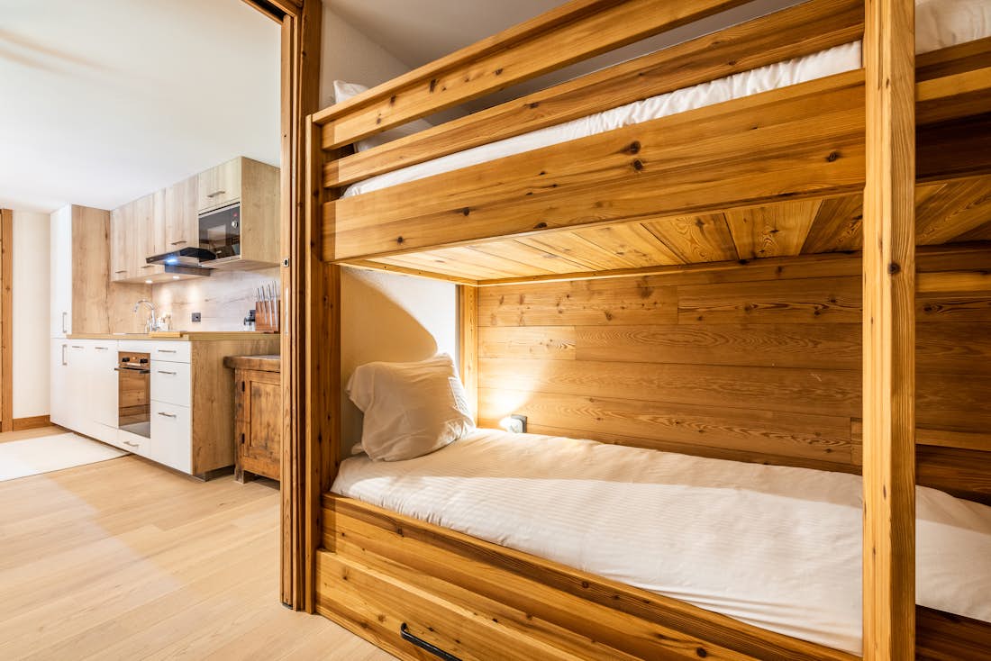 Chambre confortable pour enfants appartement de luxe Celosia Chamonix