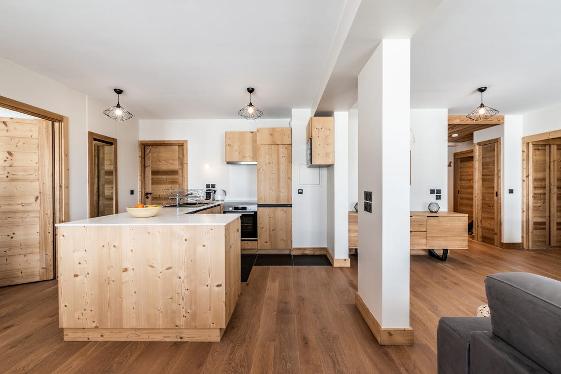 Accommodation - Alpe d'Huez - Apartment Fagus - Kitchen - 4/6