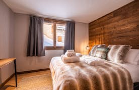 Meribel accommodation - Apartment Ophite - Luxury double ensuite bedroom ski in ski out apartment Ophite Meribel