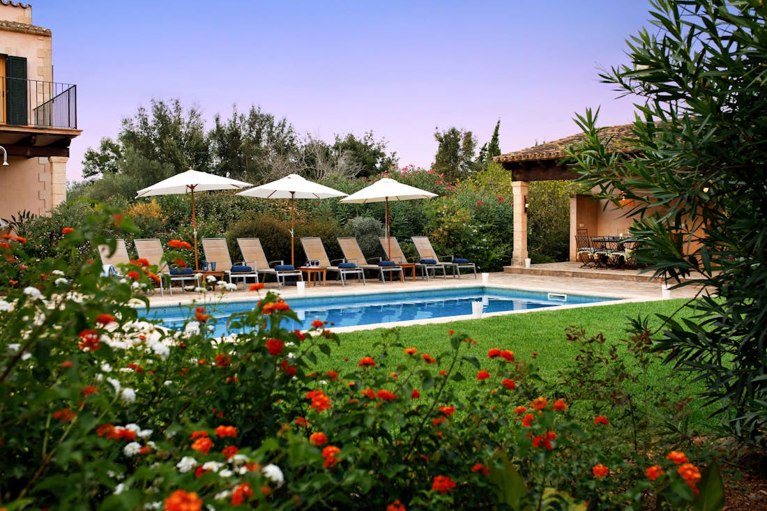 Mallorca accommodation - Ca Na Bennassar - Private swimming pool Mountain views villa Can Benassar in Mallorca