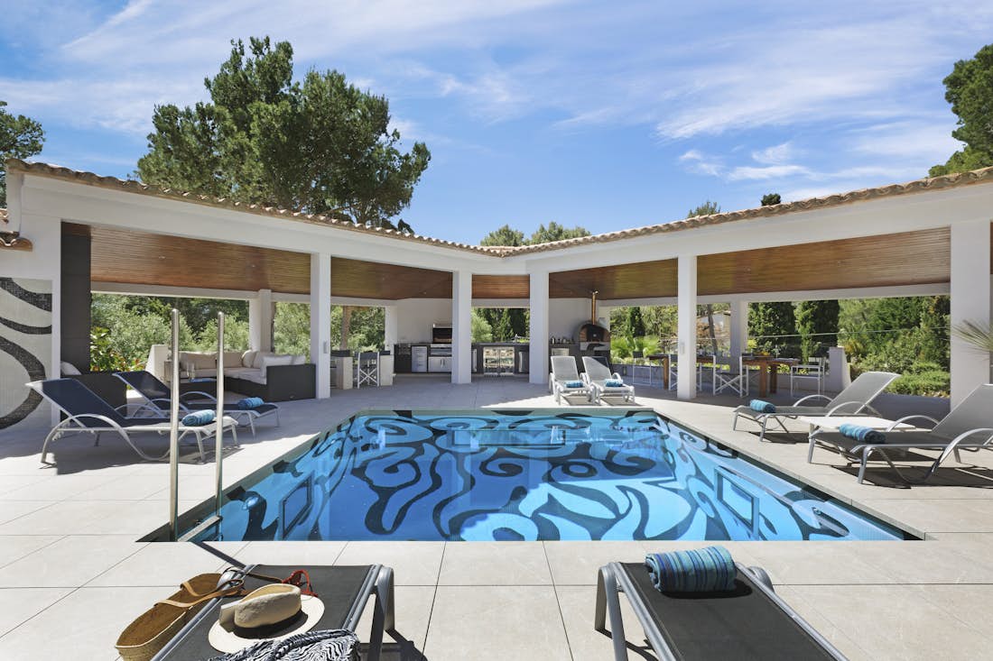 Private swimming pool Private pool villa Can Barracuda Mallorca