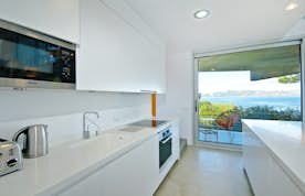 Comtemporary designed kitchen sea view villa H2O Mallorca