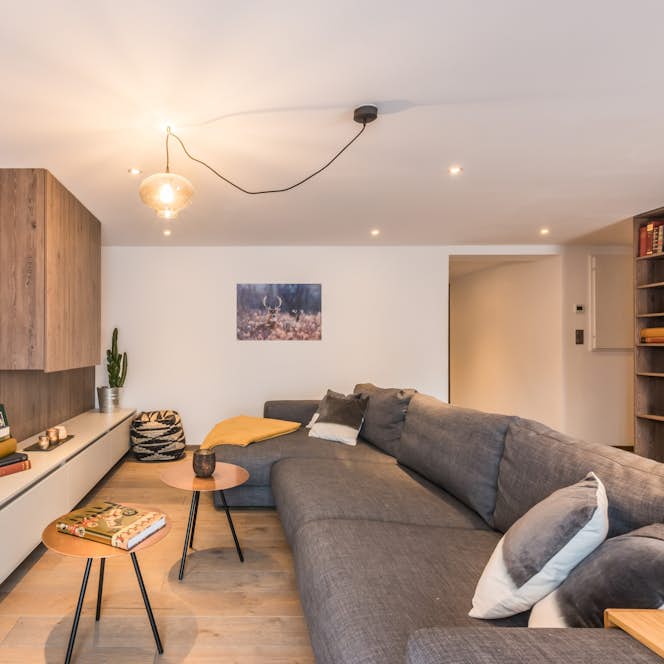 Morzine accommodation - Apartment Sugi - Alpine living room luxury ski apartment Sugi Morzine